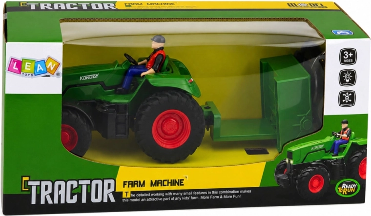 Realističen videz z LED in figurico kmeta