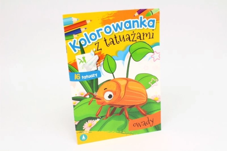 OwadOK tattoo – pobarvanke in odstranljive tetovaže z motivi žuželk