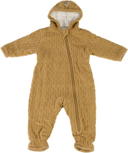 Lodger Skier empire flis dark honey 3–6 mesecev