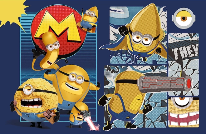 Trefl Puzzle Jaz, baraba 4: Superminiončki 54 kosov