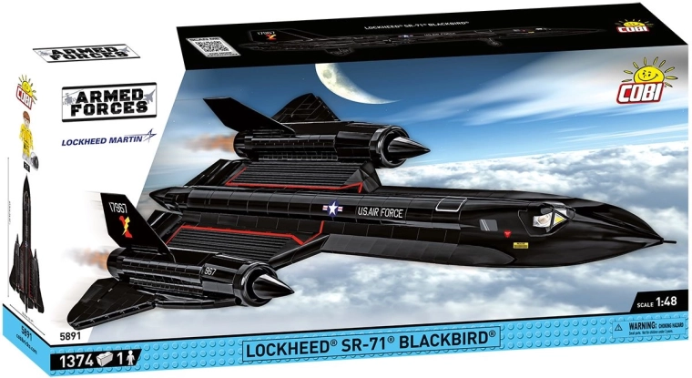 Cobi Armed Forces Lockheed SR-71 Blackbird gradbeni komplet 1:48