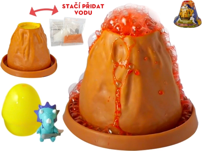 Interactive Volcano with Dinosaur Crazy Dino