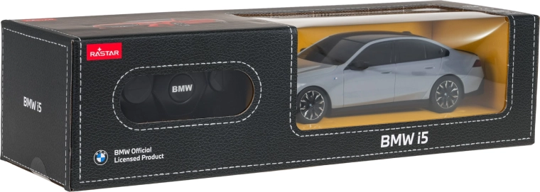 Rastar BMW i5 avto na daljinsko upravljanje v merilu 1:24, rdeč