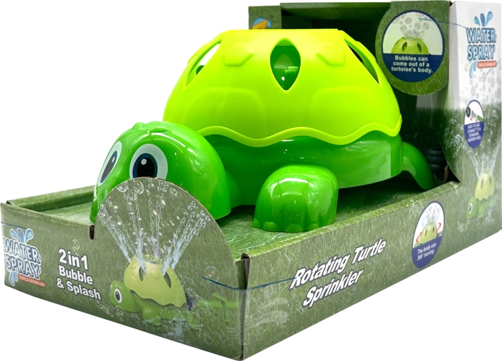 2-in-1: water and bubbles