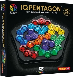 Smart Games IQ Deluxe Pentagon miselna uganka