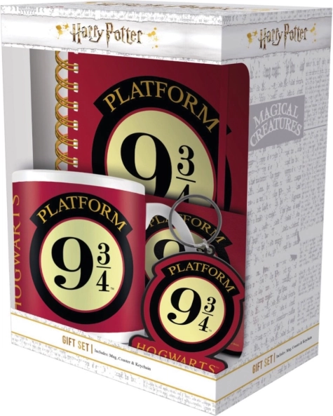 Darilni set Harry Potter 9 in 3/4 premium