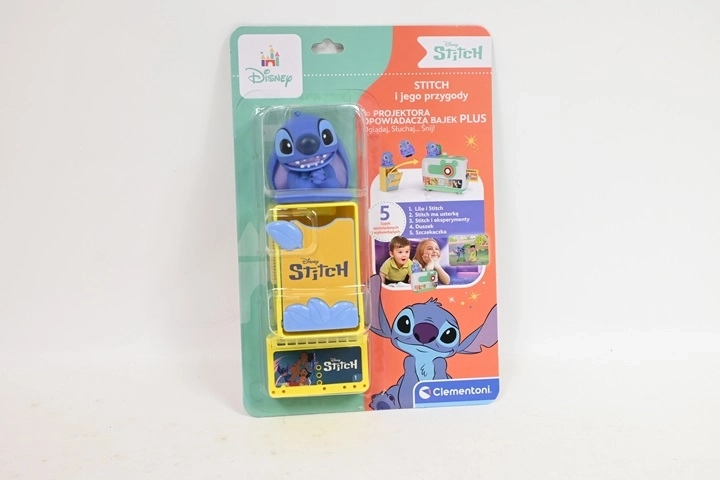 Clementoni Stitch projekcijski komplet za pripovedovanje pravljic