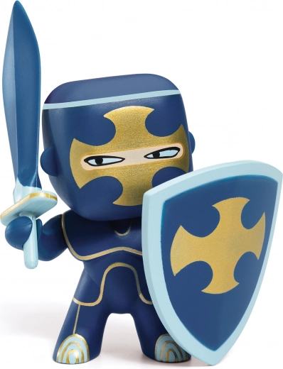 DJECO Arty Toys Dark Blue Knight Figure