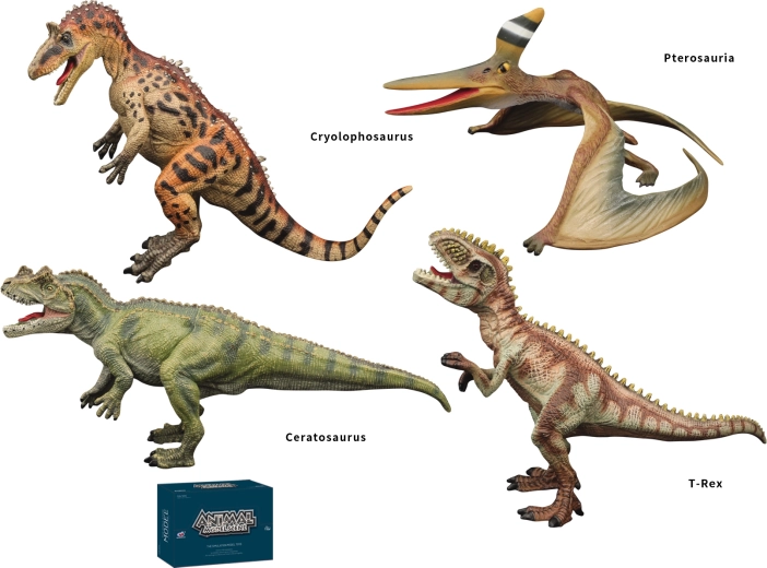 Dinozavrski svet figurice dinozavrov 4 vrste Sparkys