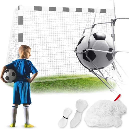 Neo-Sport mreža za nogometni gol 300 × 200 × 120 cm