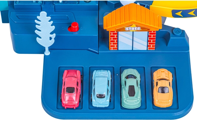 Parkirna mesta in 4 avtomobilčki v paketu