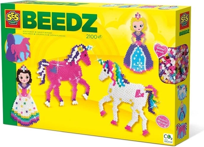 Ses Creative Beedz likalne perlice – princese in samorogi