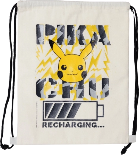 Pokémon platnena vrečka z zategovalno vrvico – 1 kos