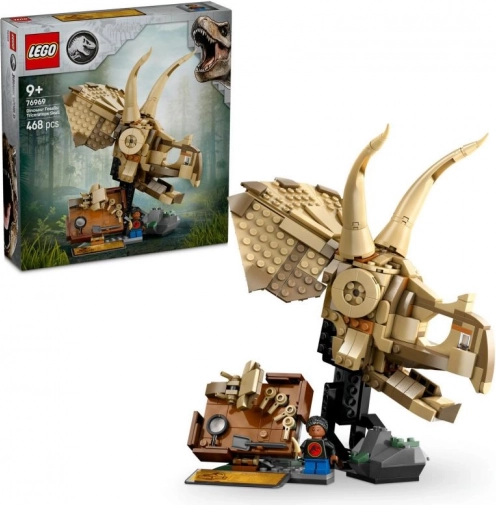 LEGO Jurassic World Okostje triceratopsa