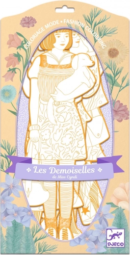 Fashion Coloring Book Djeco Scout & Friends