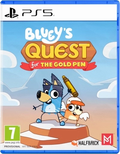 Igra za PlayStation 5 Bluey’s quest for the gold pen - 1 kos