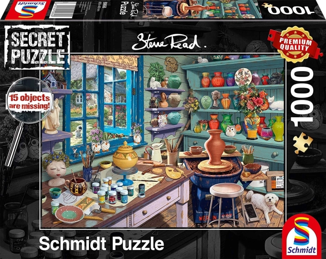 Schmidt Secret puzzle lončarska delavnica 1000 kosov