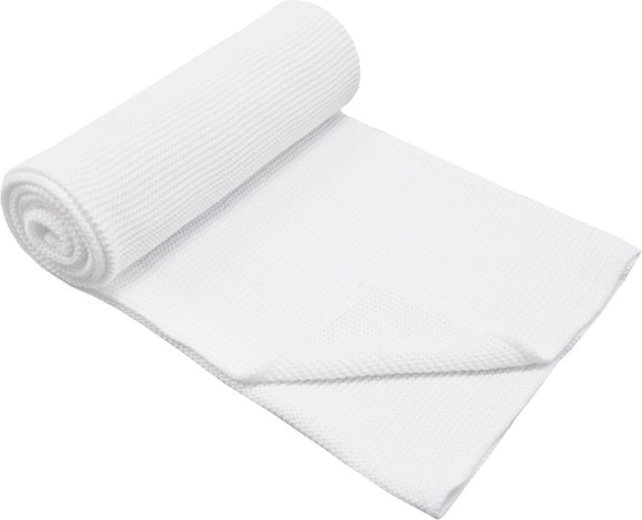 Bambusova odeja Eko bela 80 × 100 cm