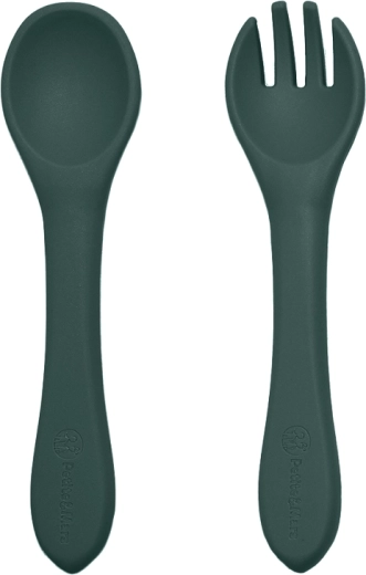 Ergonomski silikonski pribor nežen do dlesni