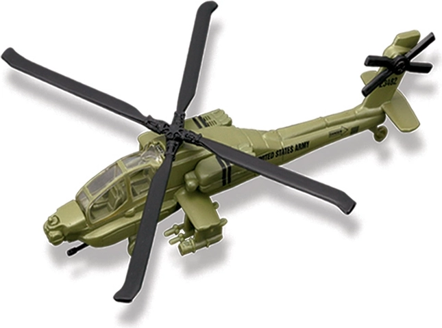 Maisto Fresh Metal Tailwinds AH-64 Apache zeleni model letala