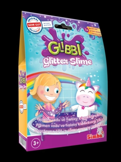 Glibbi bleščeči sluz za kopel