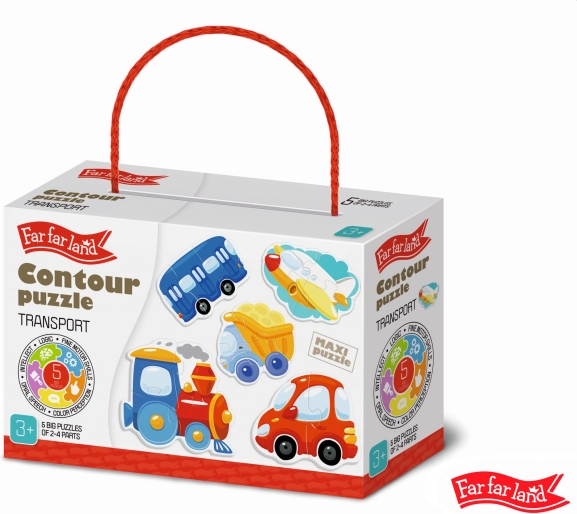 Puzzle promet Far Far Land za otroke