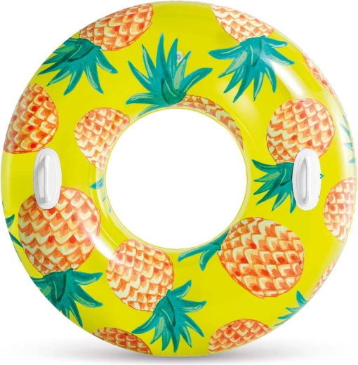 Napenljiva blazina krof ananas 107 cm Intex