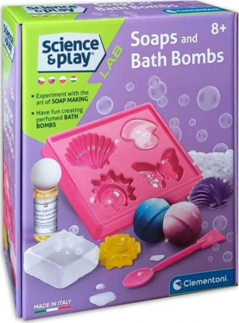Clementoni Science&Play laboratorij za izdelavo mil in kopalnih bomb