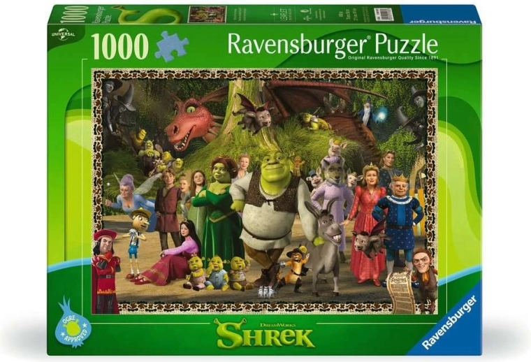 Ravensburger sestavljanka Shrek: brezčasna klasika 1000 koščkov