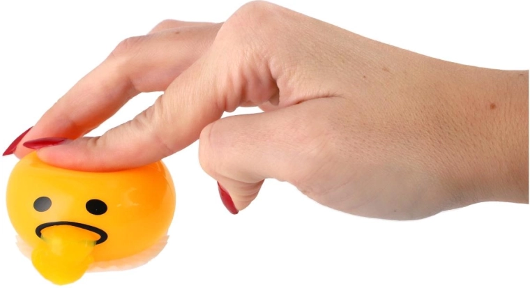 Zabaven učinek “bruhajoče” sluzi