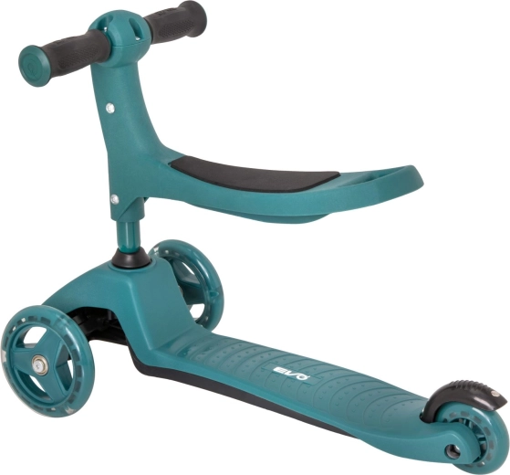 2v1: poganjalček s sedežem in skiro