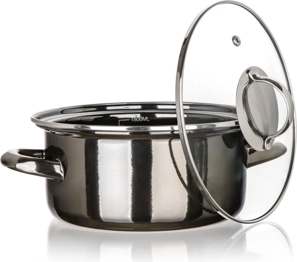 Stekleni pokrov za udoben nadzor kuhanja