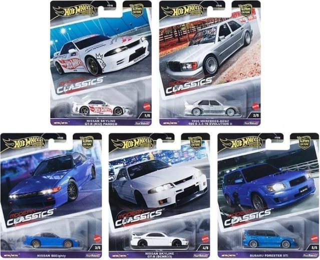 Hot Wheels Premium Cars – kultni avtomobili 1:64