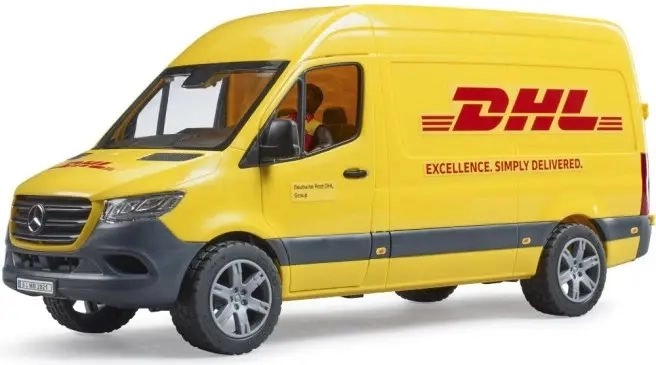 Avtentični dostavni kombi DHL