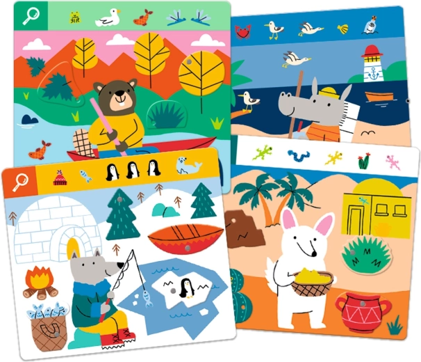 Tematske scenice, polne detajlov