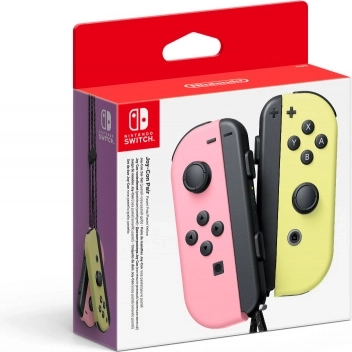 Par Joy-Con pastelno roza/rumen za Nintendo Switch