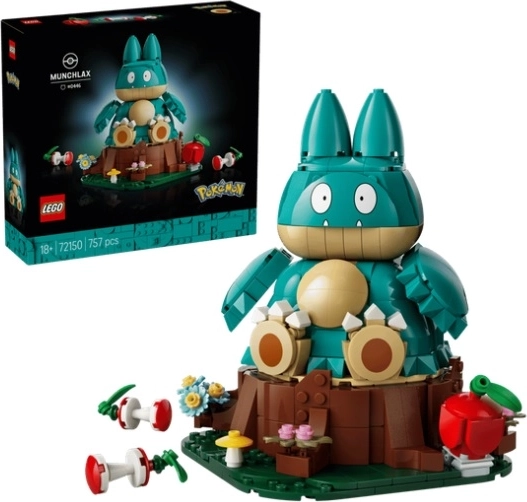 LEGO Pokémon Munchlax – collectible buildable model