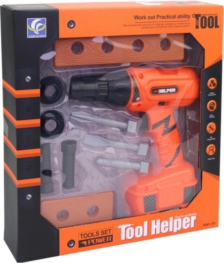 Otroški električni vrtalnik s priborom