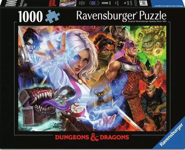 Ravensburger puzzle Dungeons & Dragons: Challenge Accepted 1000 pieces