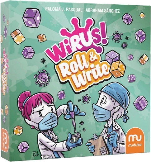 Wirus: roll & write board game