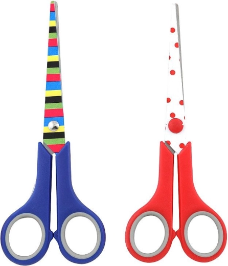 Škarje CONCORDE Happy 17 cm, barvne