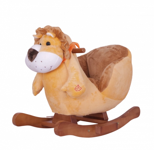 Gugalni lev z oranžnim šalom za otroke