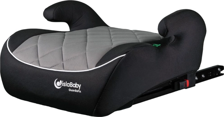 IslaBaby GuardioFix avtosedežni podstavek z ISOFIX 125–150 cm, siv