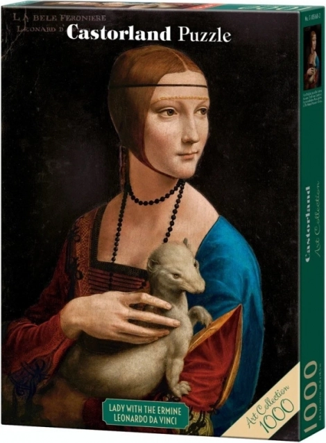 Uganka 1000 kosov Dama s hermelinom od Leonarda da Vincija Art Collection