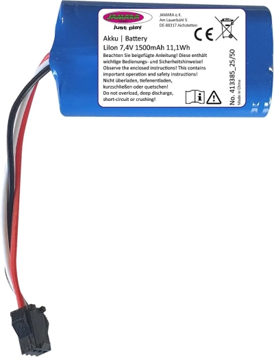 Li-Ion baterija za kolesni nakladalnik Volvo Metal 7,4 V 1500 mAh