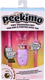 Peekimo interaktivna živalica v žepku, vijolična