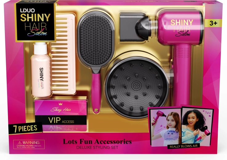 Frizerski komplet za otroke, 7 delov