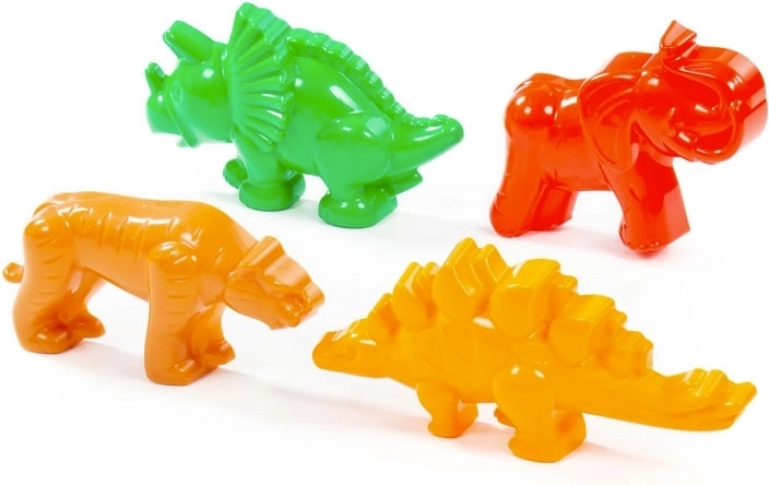 Komplet modelčkov tiger, dinozavri in mamut