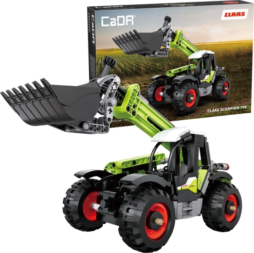 CaDA teleskopski nakladalnik Claas Scorpion 756 – konstrukcijski komplet 401 delov