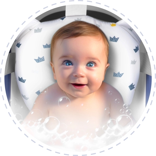 Ergonomska opora za glavico in telesček